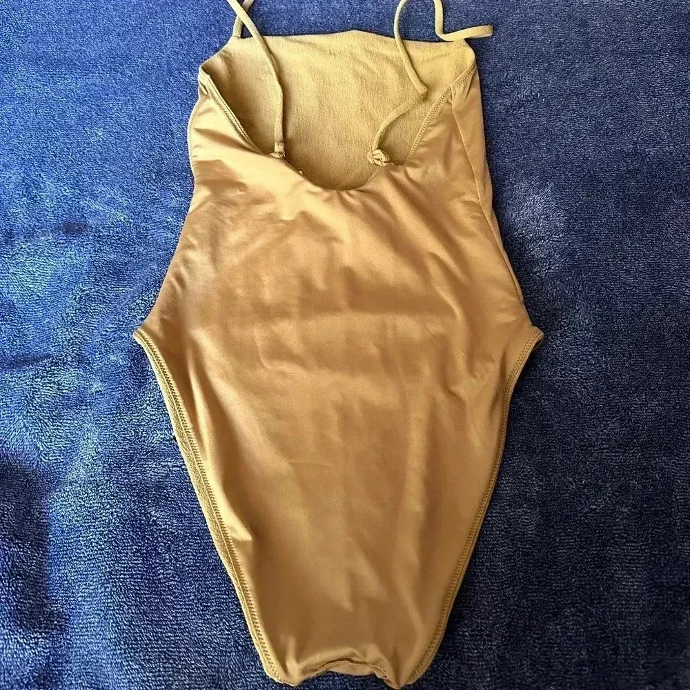 Madewell Square Neck One Piece Swimsuit